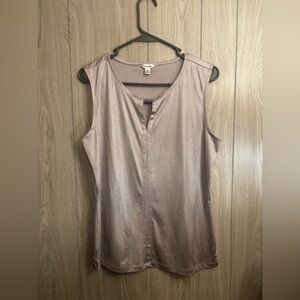 Calvin Klein Metallic Tank Top